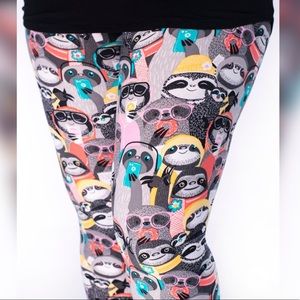 Sweet legs sloth leggings